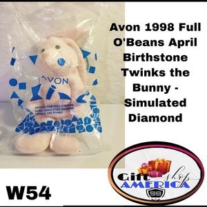 Avon 1998 Full O'Beans April Birthstone Twinks the
